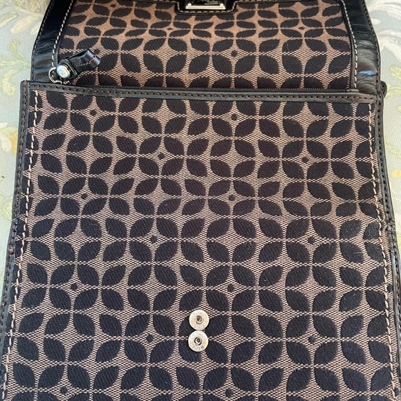 Black & Brown Fossil Purse with matching Wallet - Picture 13 of 16